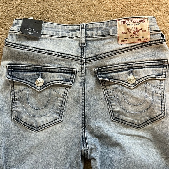🆕NWT True Religion Jeans size 25 - Picture 6 of 6